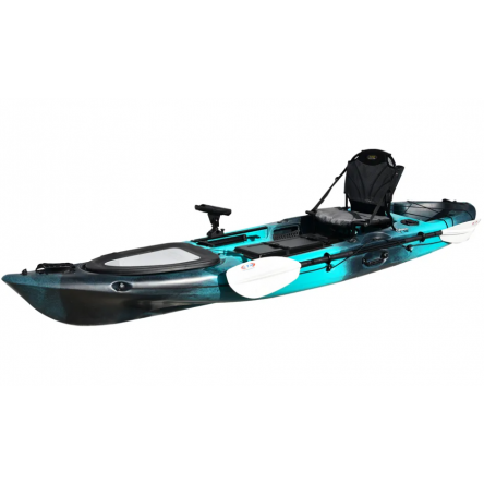Kayak de pêche Abaco 3.60 Premium RTM (couleur STEEL) Kayak de pêche Abaco 3.60 Premium RTM (couleur STEEL)