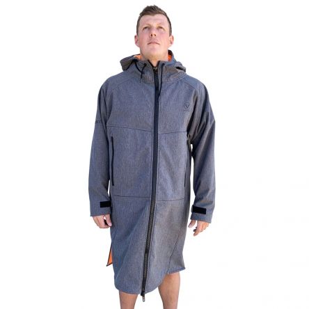 Manteau de plage Gris/Orange - Vaikobi Manteau de plage Gris/Orange - Vaikobi
