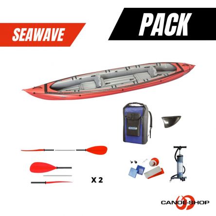 Pack Kayak Gonflable Seawave - Gumotex Pack Kayak Gonflable Seawave - Gumotex